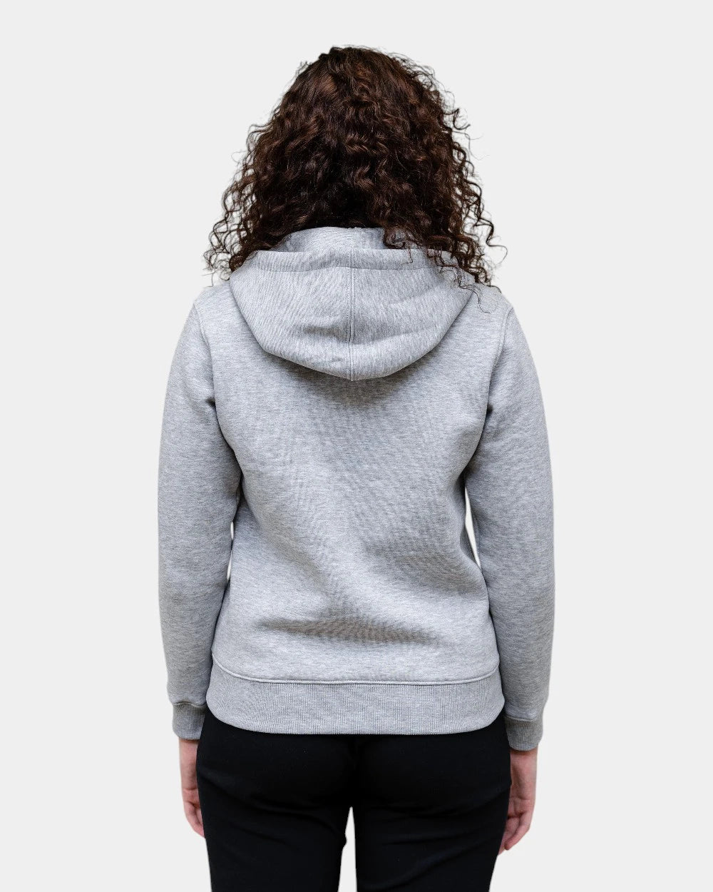 Dames hoodie fleece met rits om te personaliseren - 13