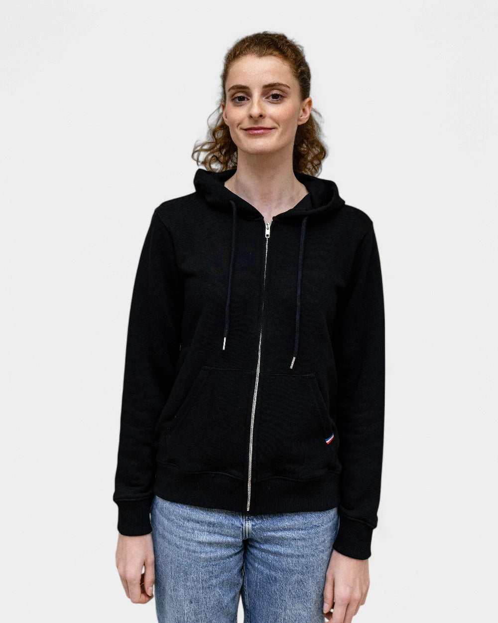 Dames rits-hoodie Made in France, te personaliseren - 12