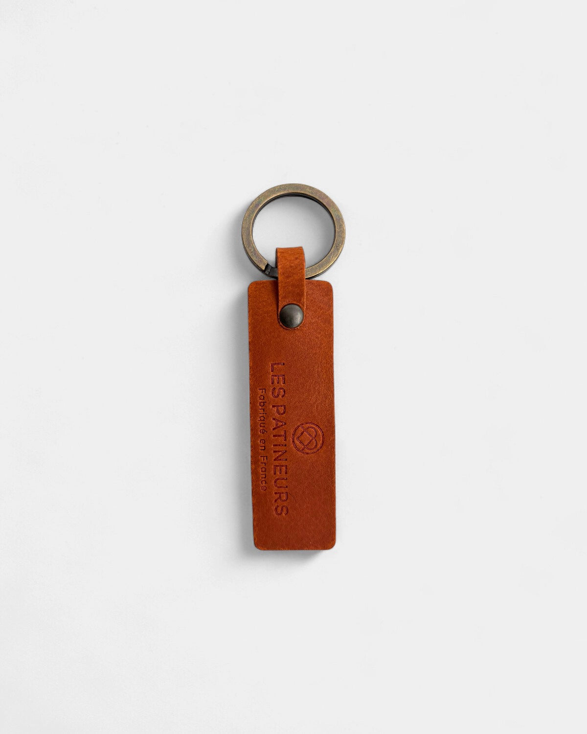 Sleutelhanger in leer om te personaliseren