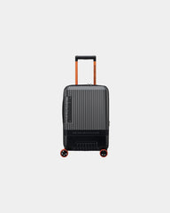 Koffer polycarbonaat 55 cm om te personaliseren - Antraciet