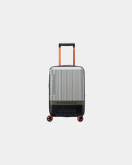 Koffer polycarbonaat 55 cm om te personaliseren - Zilver