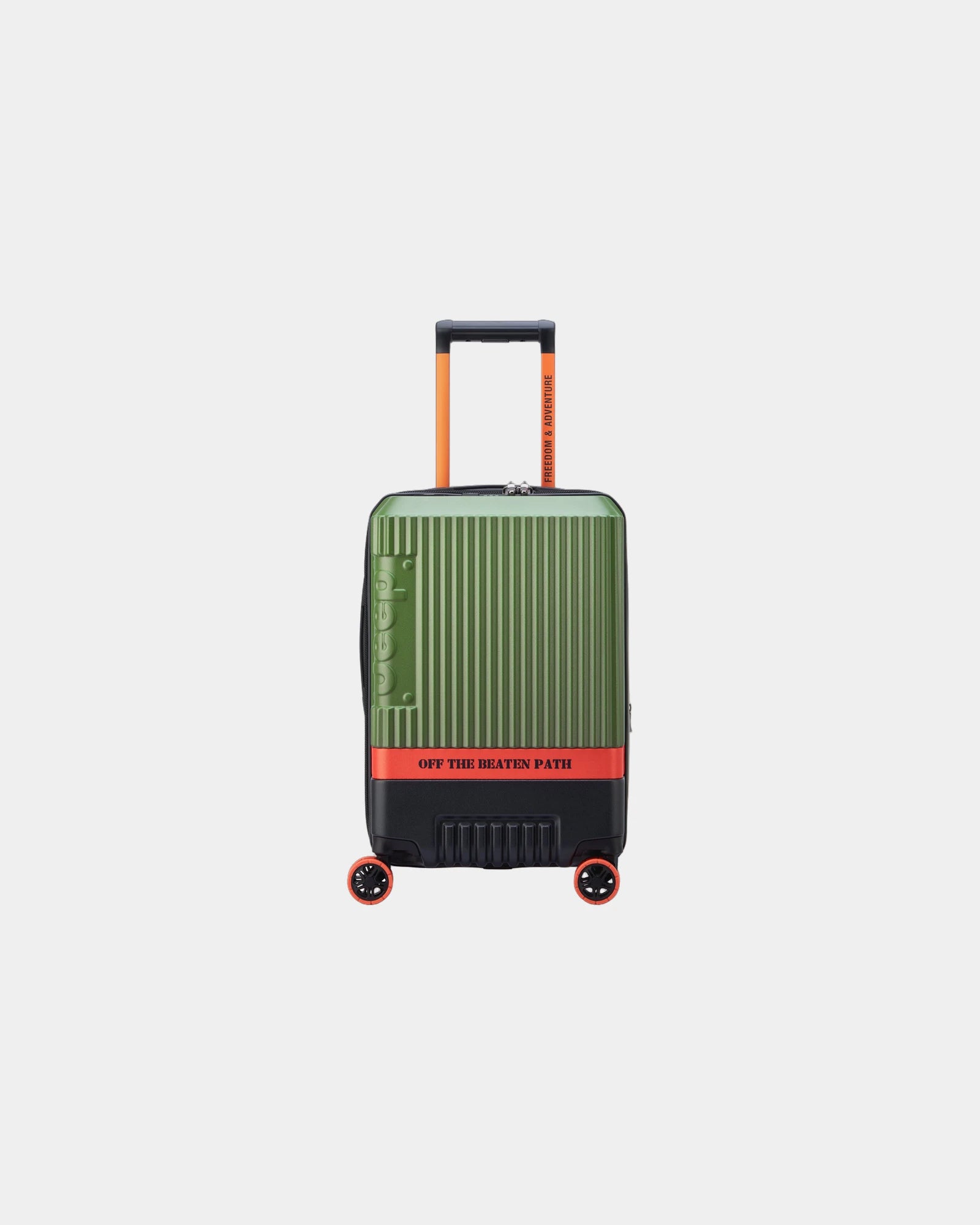 Koffer polycarbonaat 55 cm om te personaliseren - Groen