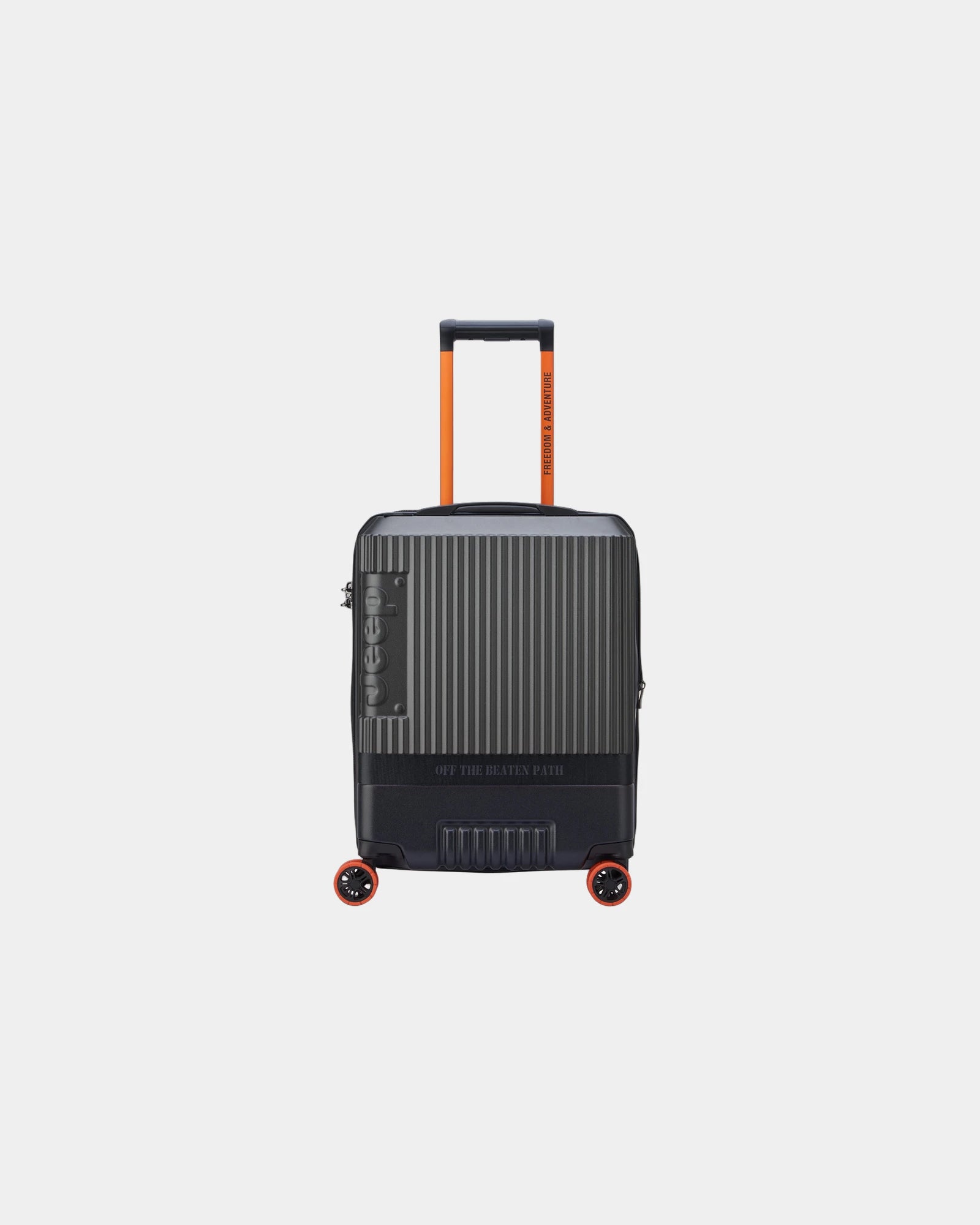 Koffer polycarbonaat 55 cm 4 wielen om te personaliseren - Antraciet