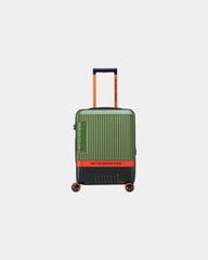 Koffer polycarbonaat 55 cm 4 wielen om te personaliseren - Groen