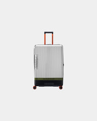 Koffer polycarbonaat 133L 80,5 cm om te personaliseren - Zilver