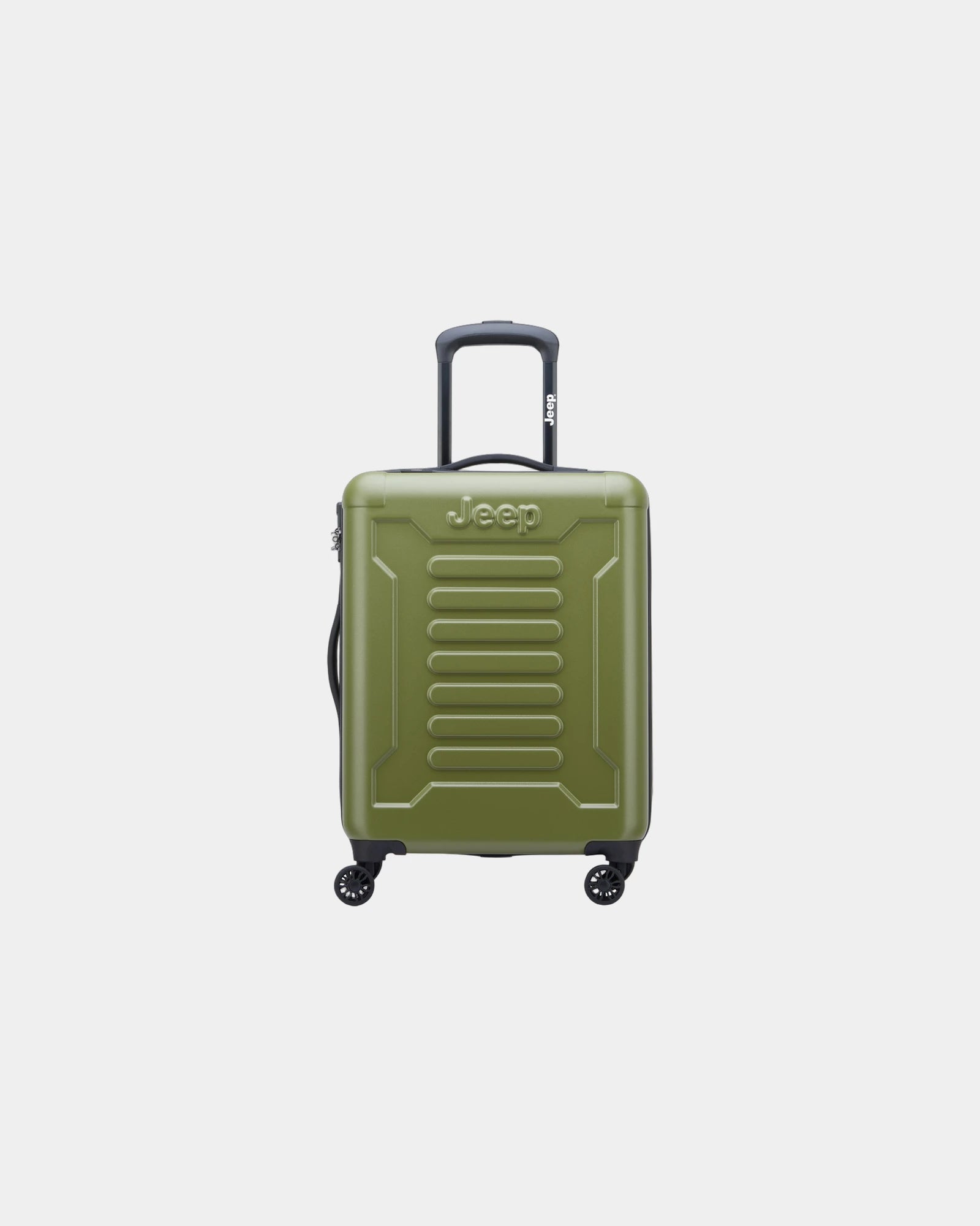 Koffer polycarbonaat 55 cm 4 wielen om te personaliseren - avocado