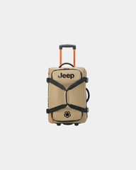 Reistrolley gerecycled polyester 55 cm om te personaliseren - warm zand