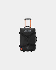 Reistrolley gerecycled polyester 55 cm om te personaliseren - Zwart