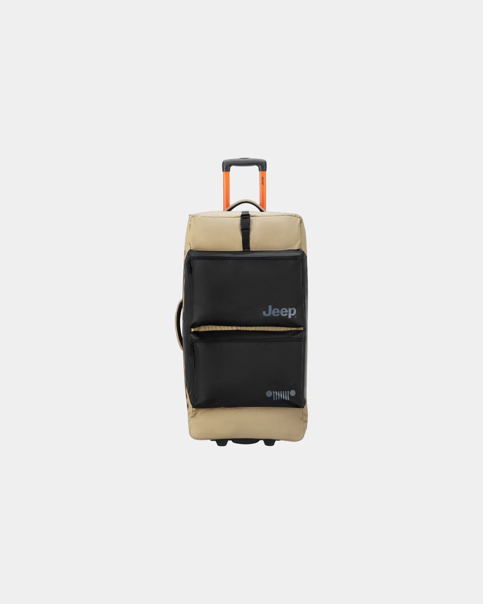 Reistas trolley gerecycled polyester om te personaliseren - warm zand