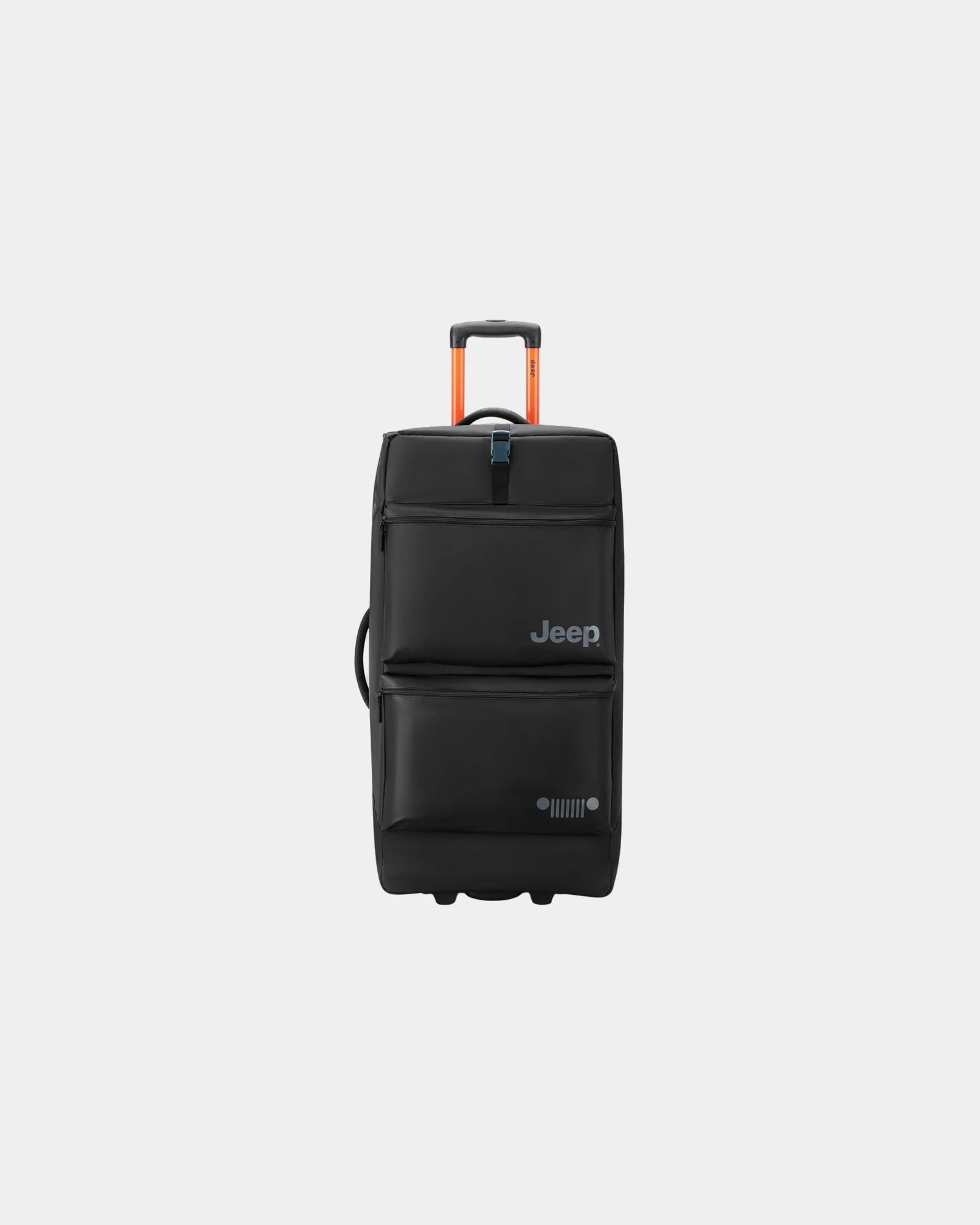 Reistas trolley gerecycled polyester om te personaliseren - Zwart