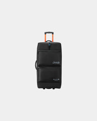 Reistas trolley gerecycled polyester om te personaliseren - Zwart