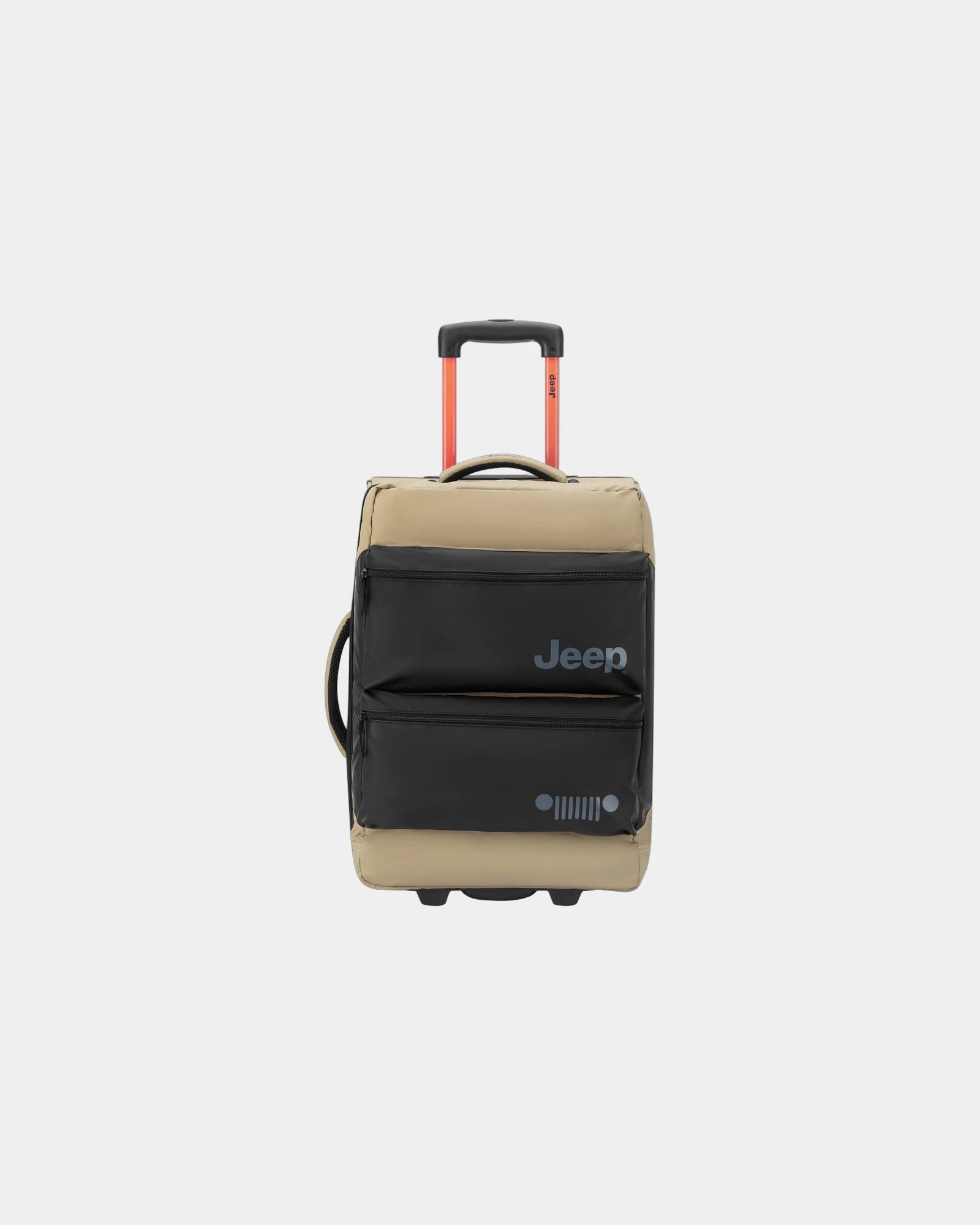 Reistas trolley gerecycled polyester om te personaliseren - warm zand