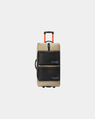 Reistas trolley gerecycled polyester om te personaliseren - warm zand