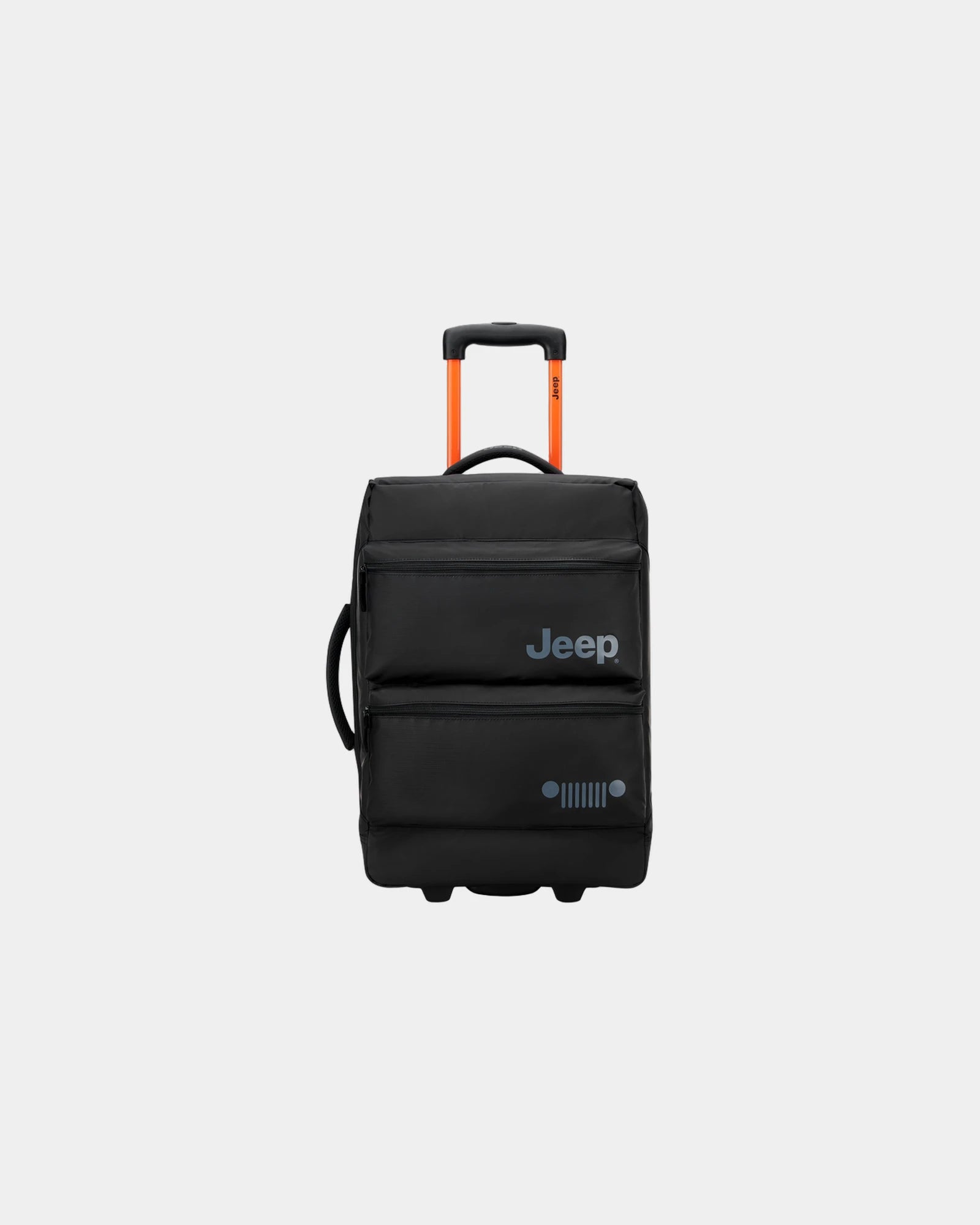 Reistas trolley gerecycled polyester om te personaliseren - Zwart