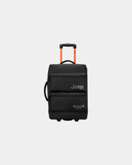 Reistas trolley gerecycled polyester om te personaliseren - Zwart