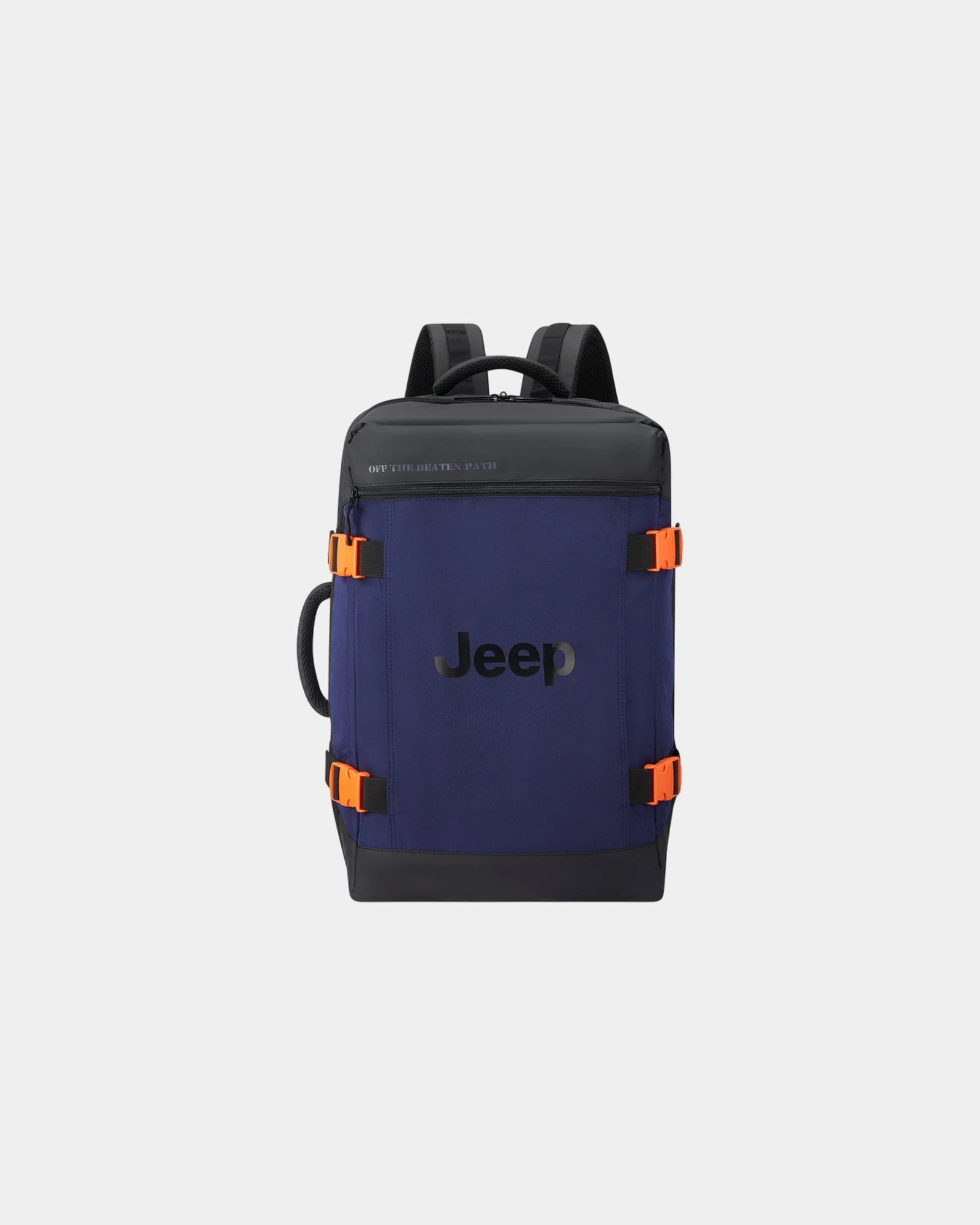 Rugzak van gerecycled polyester 48L om te personaliseren - Marineblauw