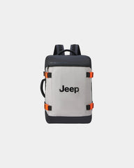 Rugzak van gerecycled polyester 48L om te personaliseren - grijsbruin