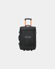 Reistas trolley gerecycled polyester om te personaliseren - Zwart