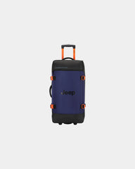 Reistas trolley gerecycled polyester om te personaliseren - Marineblauw
