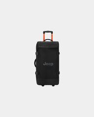 Reistas trolley gerecycled polyester om te personaliseren - Zwart