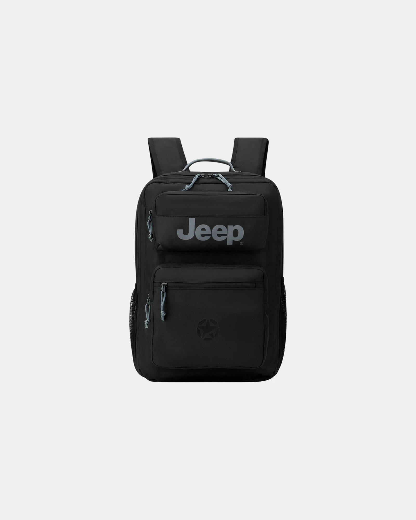Rugzak polyester 28L multifunctioneel om te personaliseren - Zwart