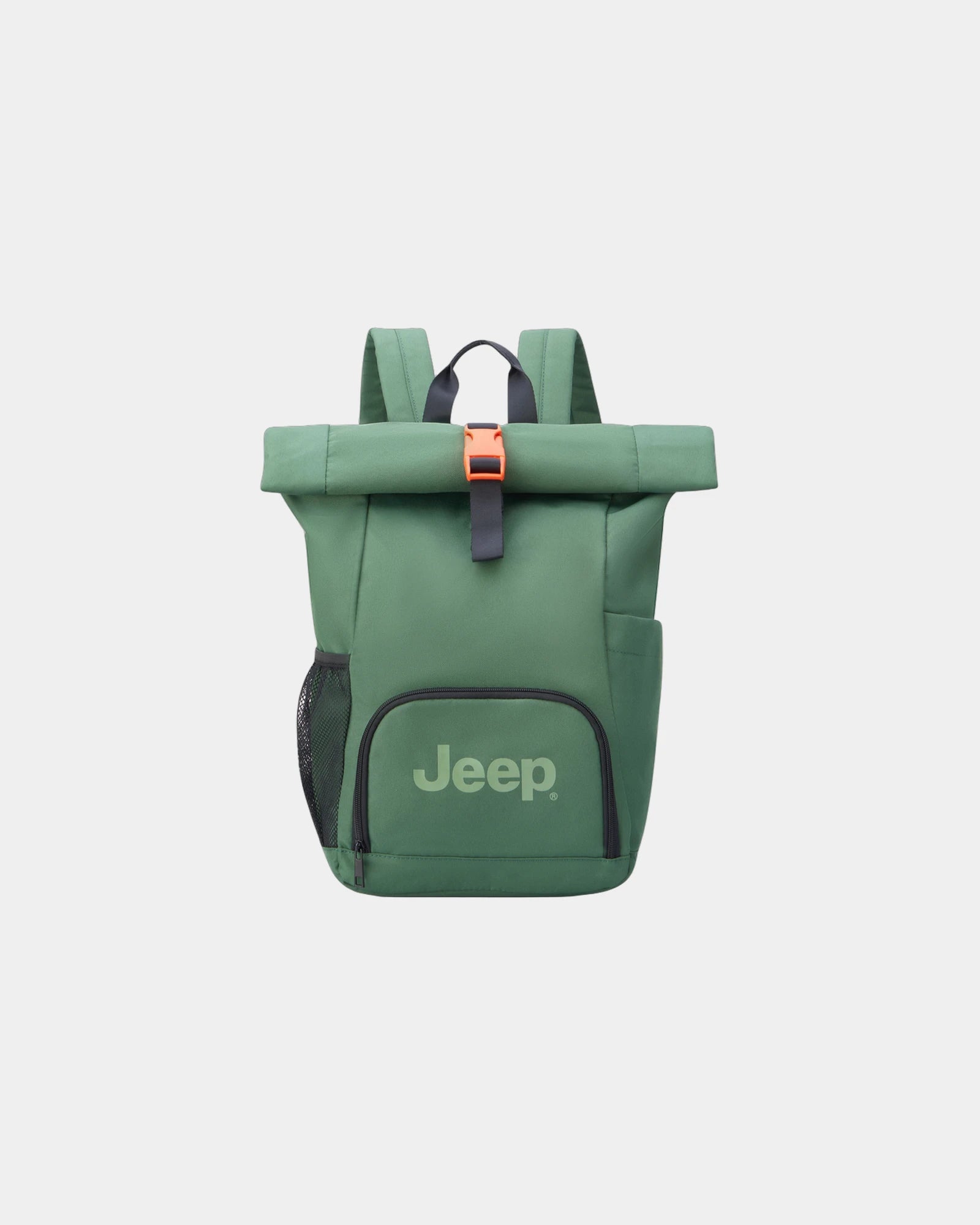 Rugzak rolltop polyester 23L om te personaliseren - Groen
