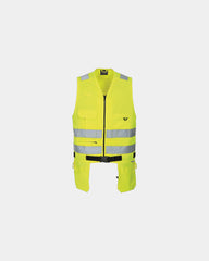 Gilet multipoches om te personaliseren - Geel