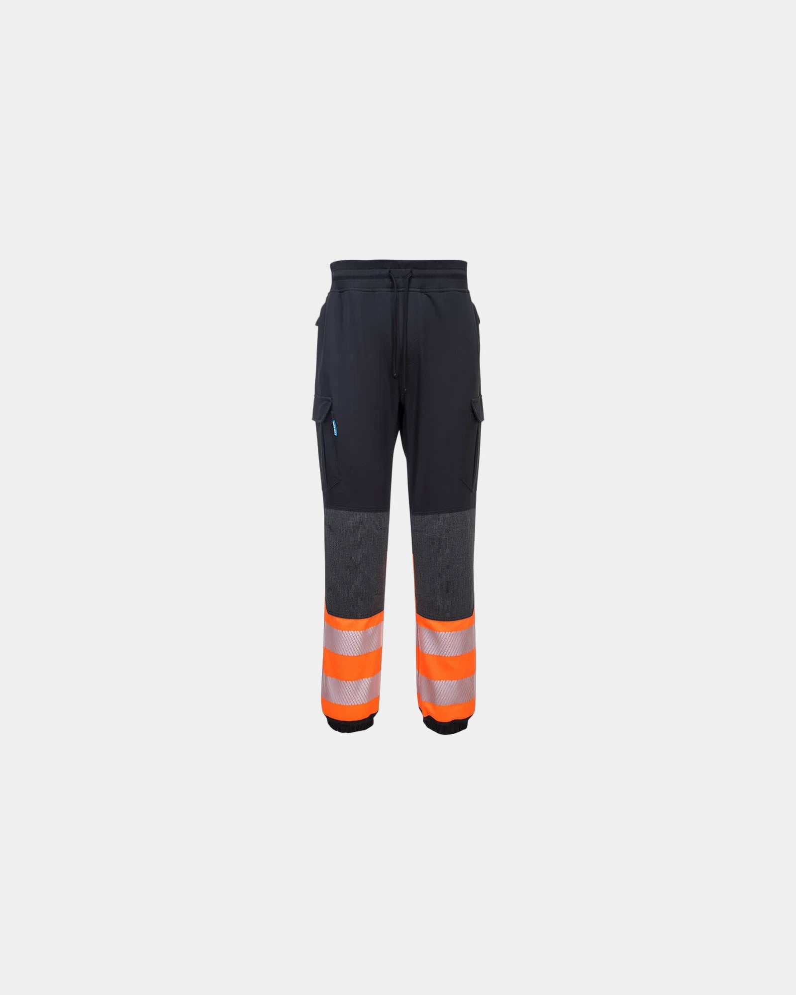Werkbroek hoge zichtbaarheid flexibel om te personaliseren - Kaki