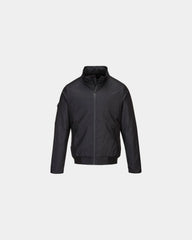 Bomberjack waterdicht polyester KX3 om te personaliseren - Zwart-Hemelsblauw