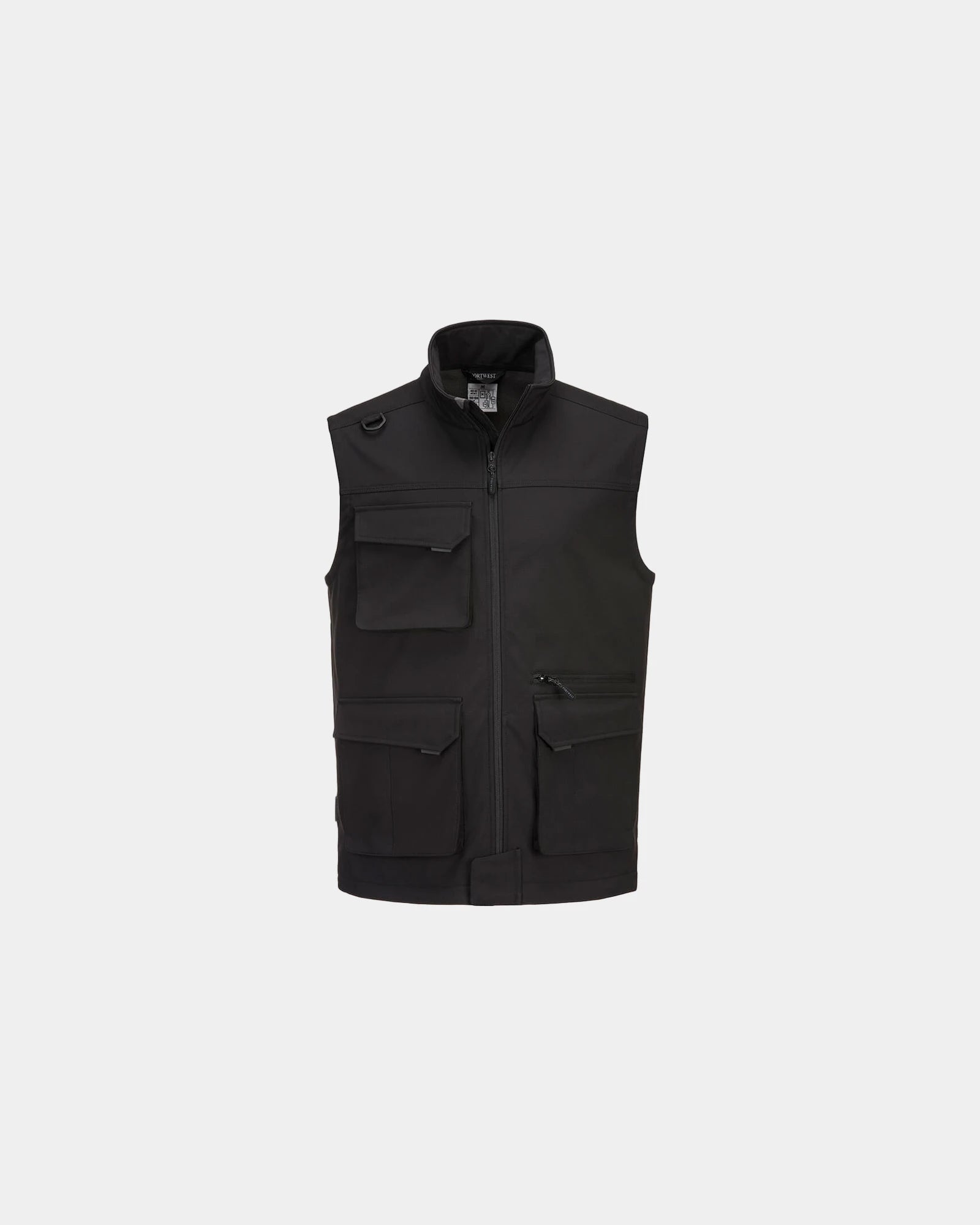 Softshell bodywarmer KX3 3L meerdere om te personaliseren - Zwart-Hemelsblauw