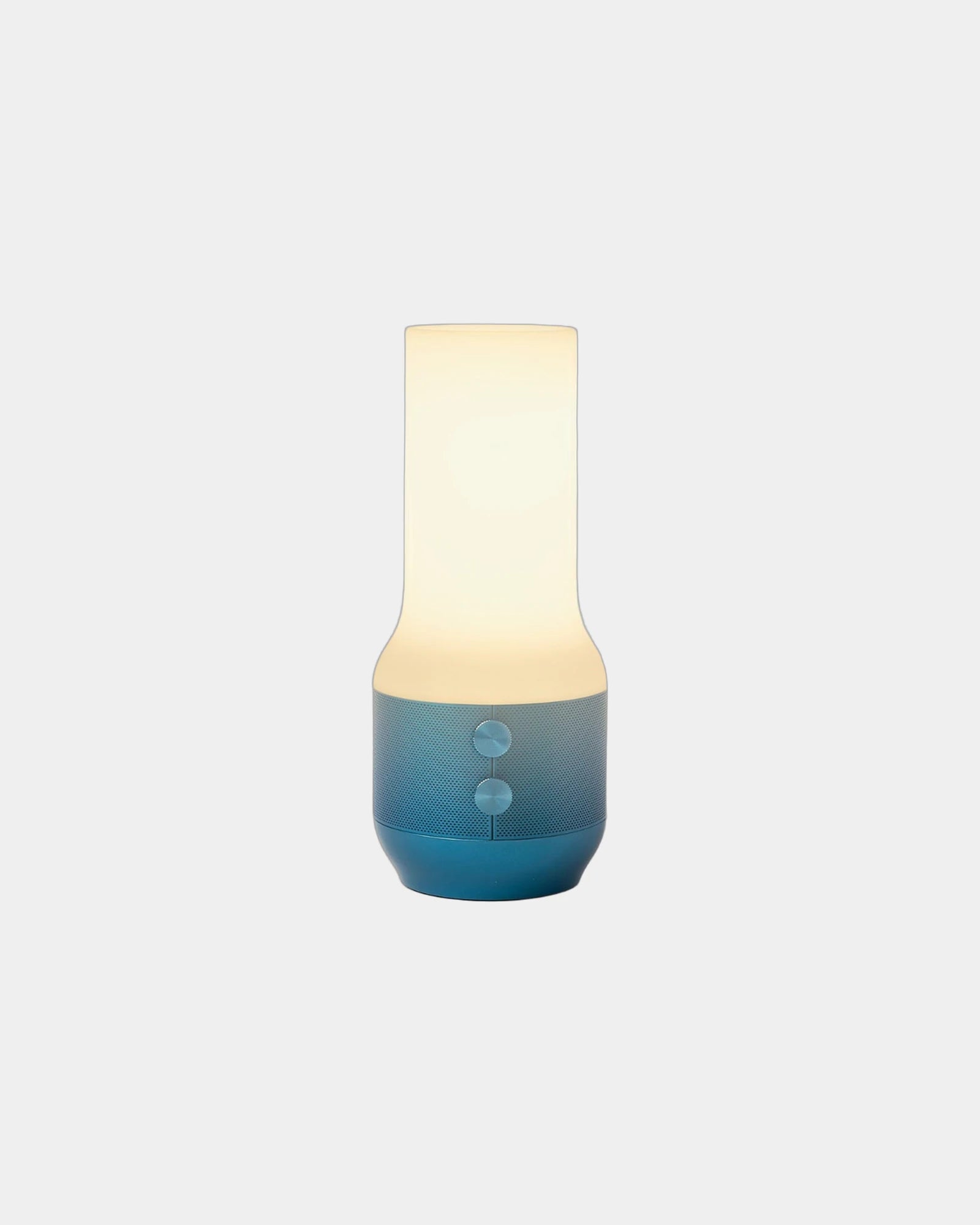 LED-lamp Lexon Terrace+ met speaker om te personaliseren - Donkerblauw
