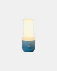 LED-lamp Lexon Terrace+ met speaker om te personaliseren - Donkerblauw