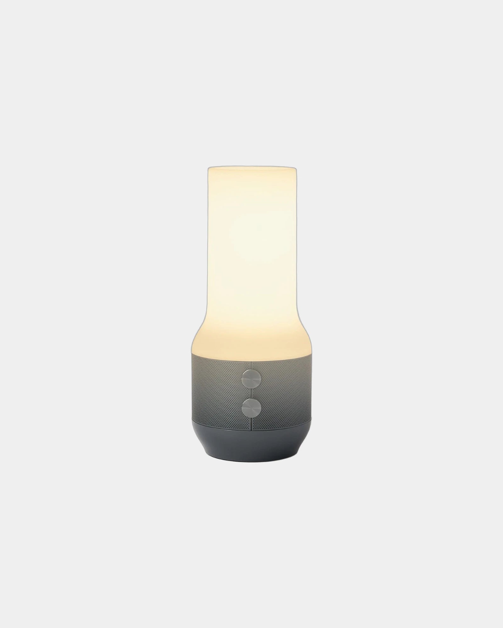 LED-lamp Lexon Terrace+ met speaker om te personaliseren - Gunmetal