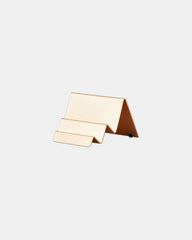 Kaartenhouder aluminium City Card Stand om te personaliseren - Goud