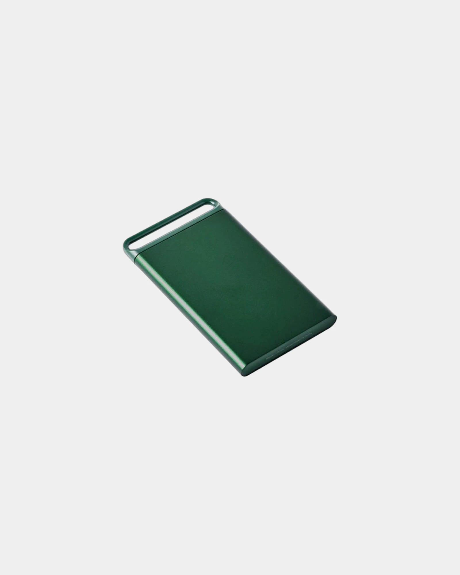 Kaarthouder aluminium Nomaday Card om te personaliseren - Donkergroen