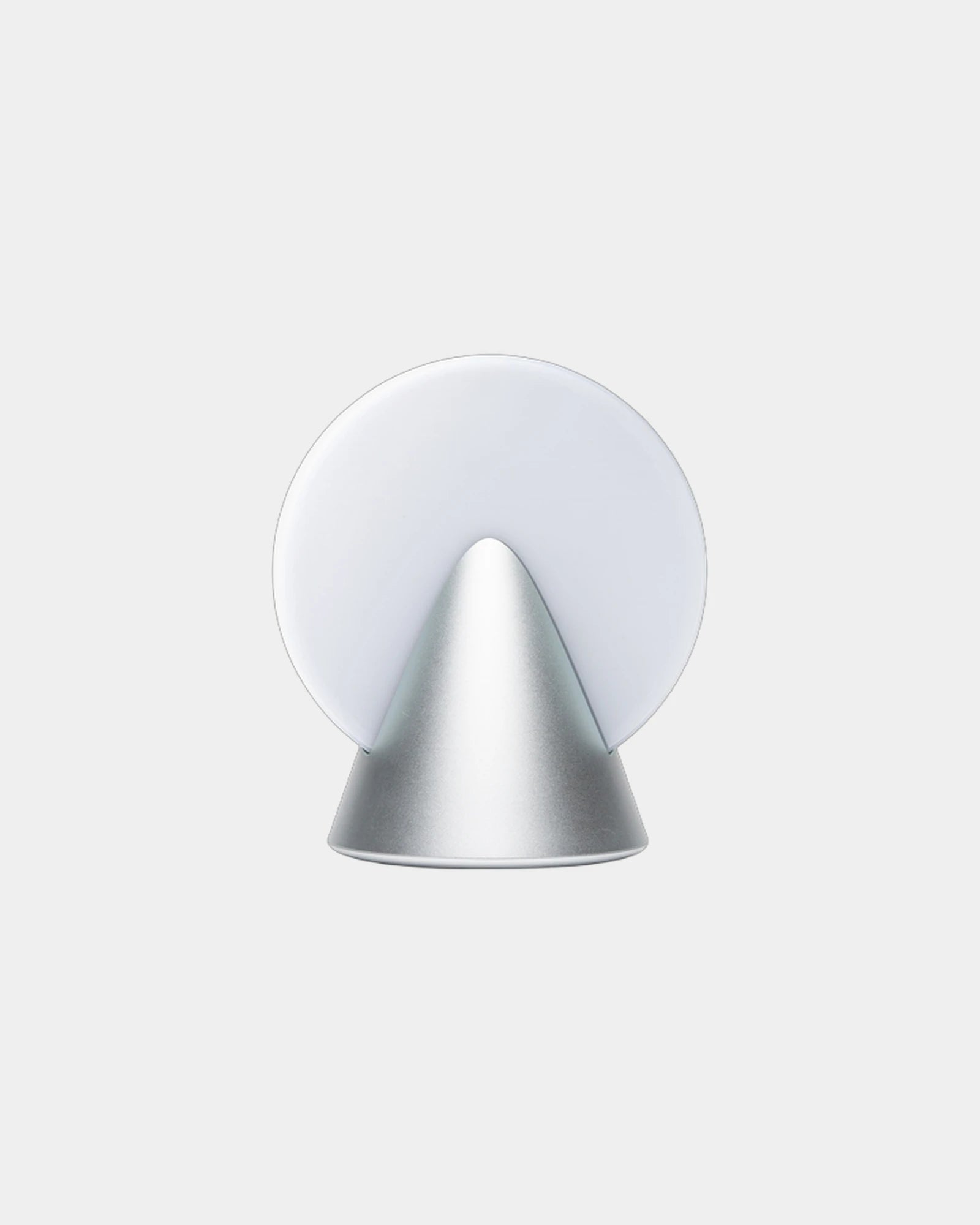 LED-lamp aluminium Lexon Conic om te personaliseren - gletsjeraluminium