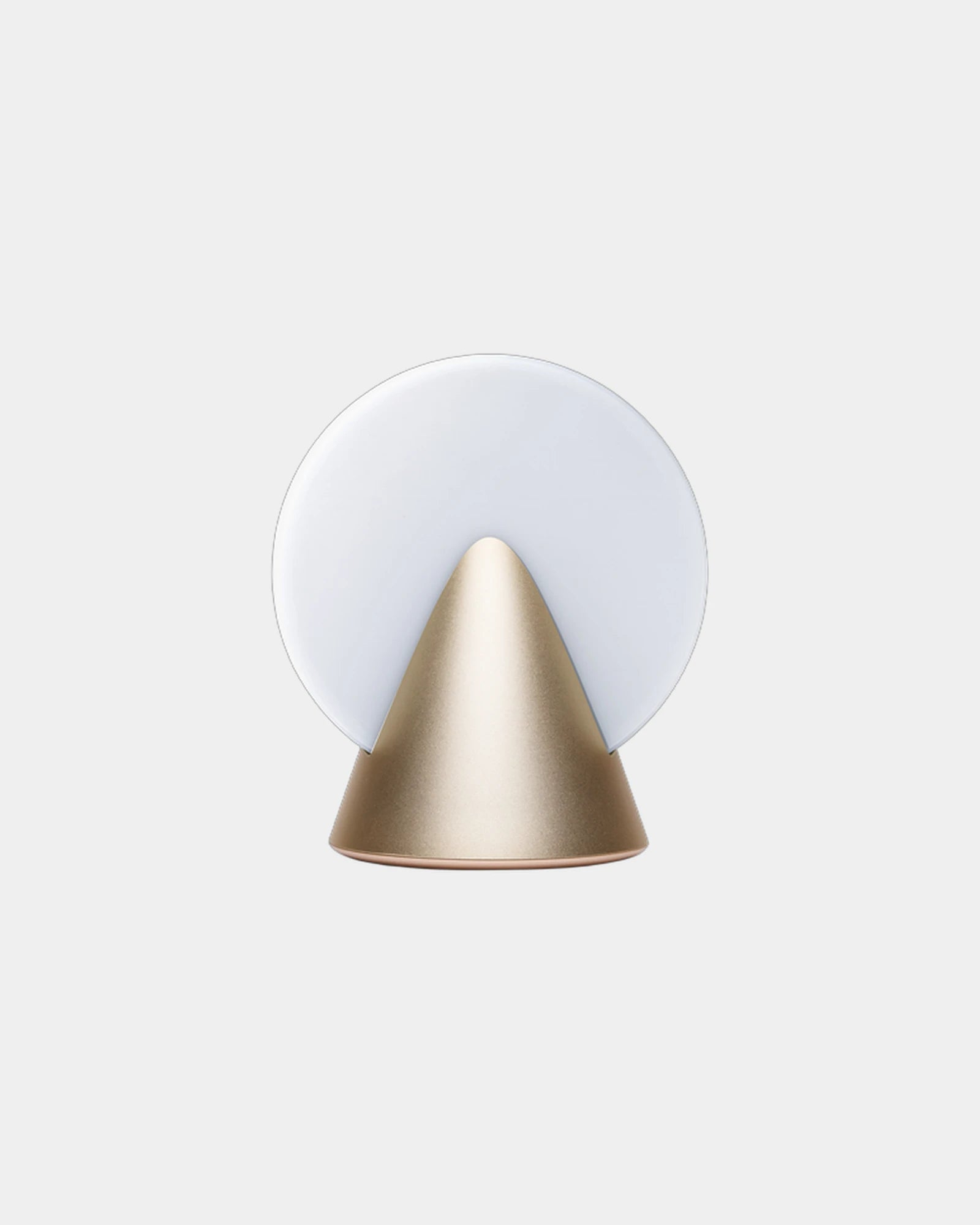 LED-lamp aluminium Lexon Conic om te personaliseren - goudhoning