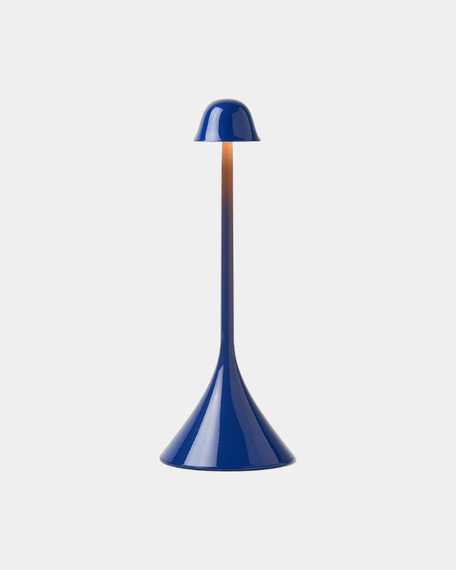 Tafellamp LED Lexon Steli S Dome om te personaliseren - Glanzend blauw
