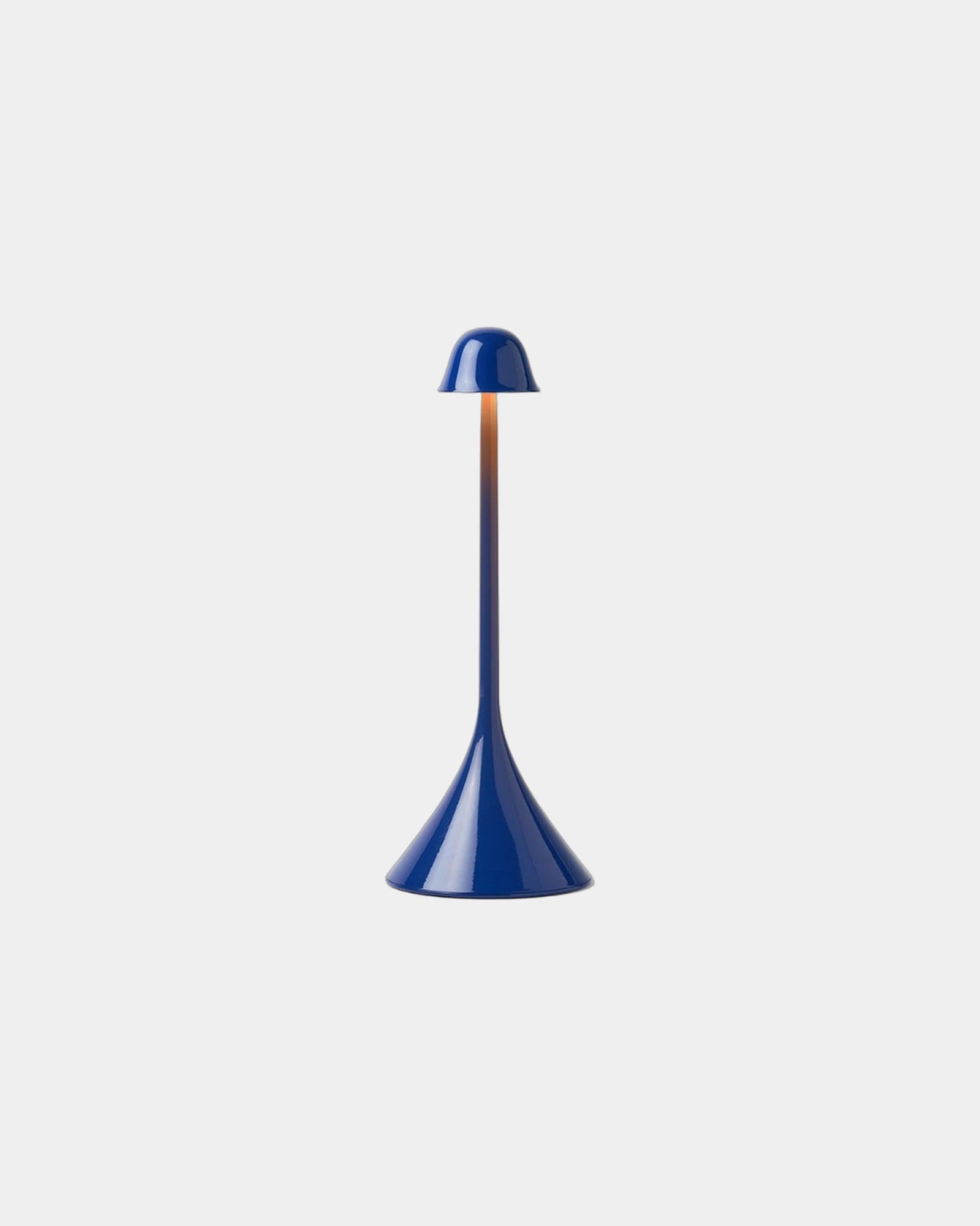 Tafellamp LED Lexon Steli S Dome om te personaliseren - Glanzend blauw