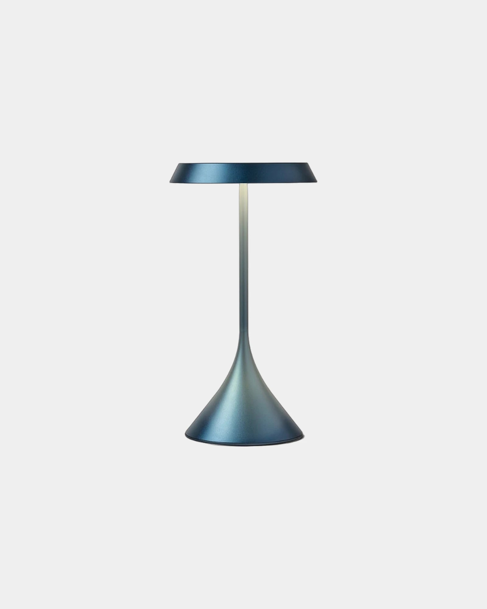 Tafellamp aluminium Lexon Steli Lounge om te personaliseren - Donkerblauw
