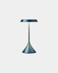 Tafellamp aluminium Lexon Steli Lounge om te personaliseren - Donkerblauw