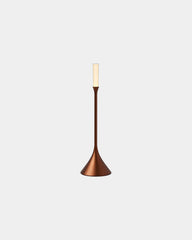 LED-kaars Steli Candle spatwaterdicht om te personaliseren - Bronskleurig