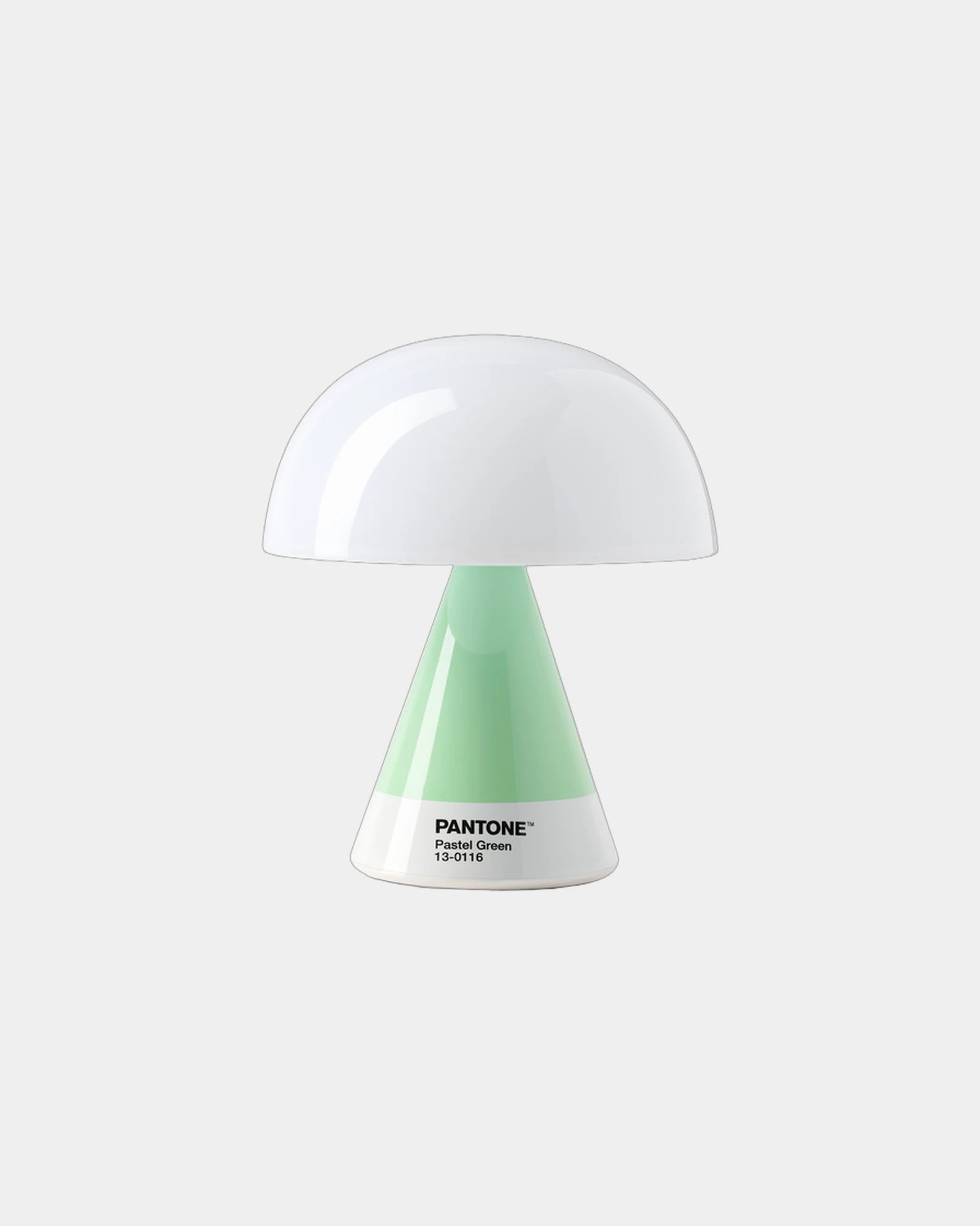LED-lamp Lexon Mina M spatwaterdicht om te personaliseren - Pastelgroen