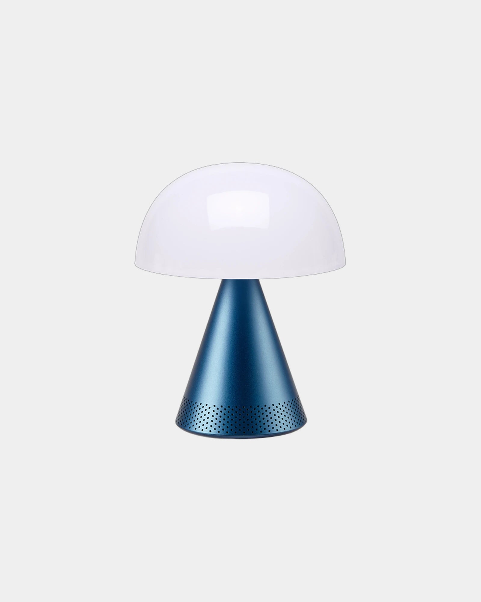 LED-lamp Lexon Mina L Audio om te personaliseren - Donkerblauw