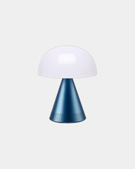 LED-lamp Lexon Mina L Audio om te personaliseren - Donkerblauw