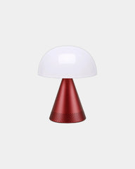 LED-lamp Lexon Mina L Audio om te personaliseren - Donkerrood