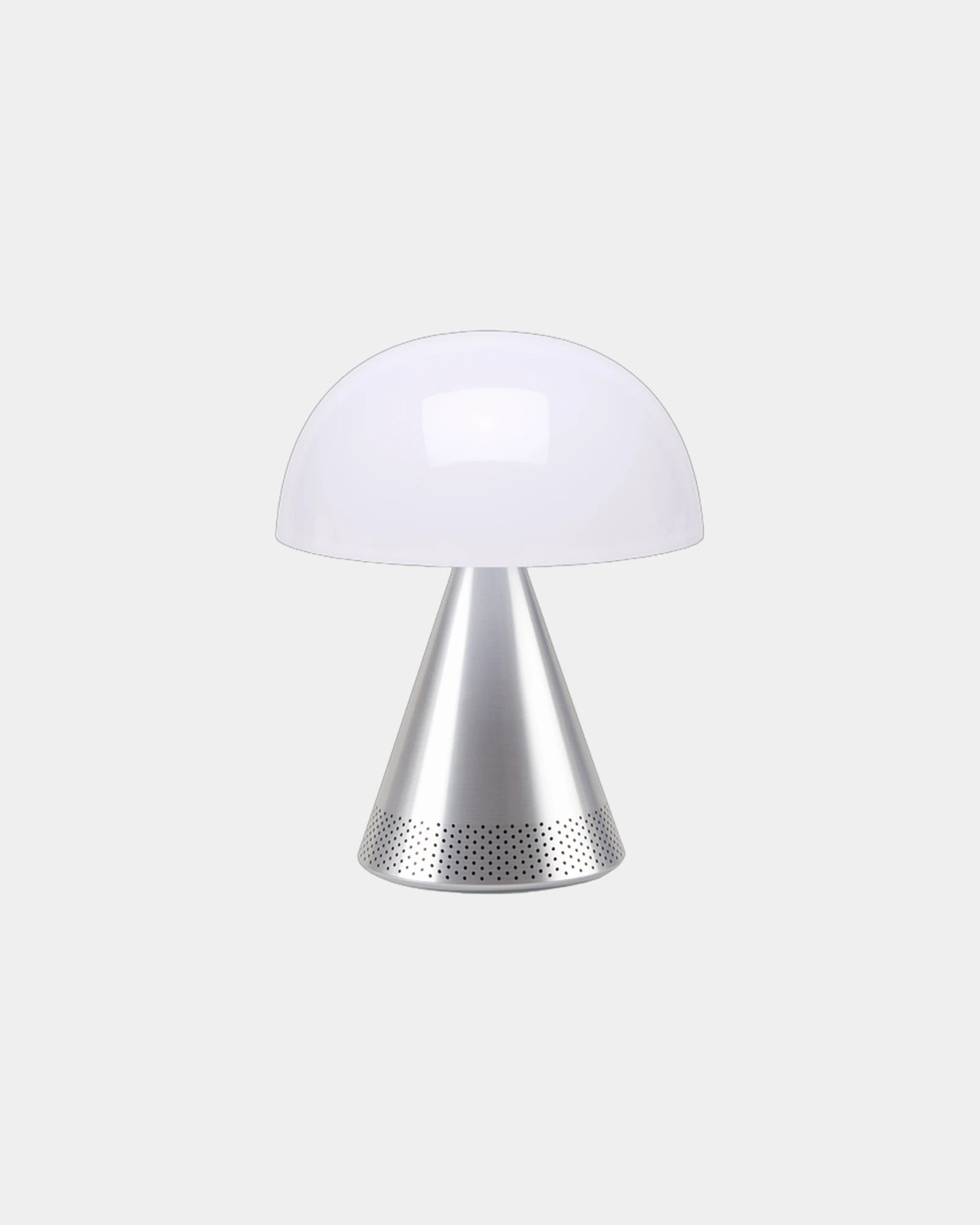 LED-lamp Lexon Mina L Audio om te personaliseren - gepolijst aluminium
