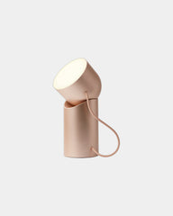 LED-lamp Lexon Orbe roterend 9 kleuren om te personaliseren - Soft Gold