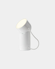 LED-lamp Lexon Orbe roterend 9 kleuren om te personaliseren - Glanzend wit