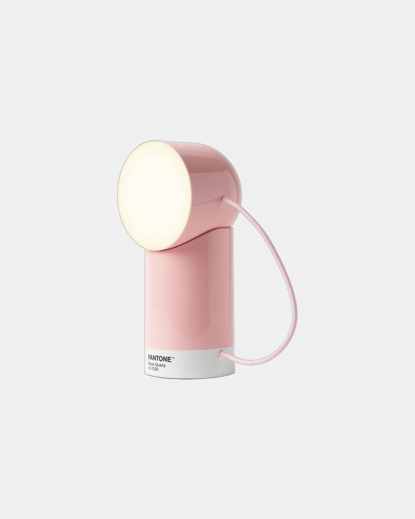 LED-lamp magnetisch Lexon Orbe Light om te personaliseren - Rose Quartz